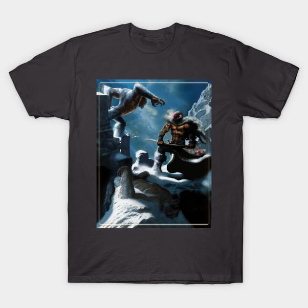Snow Apes T-Shirt by sharpy